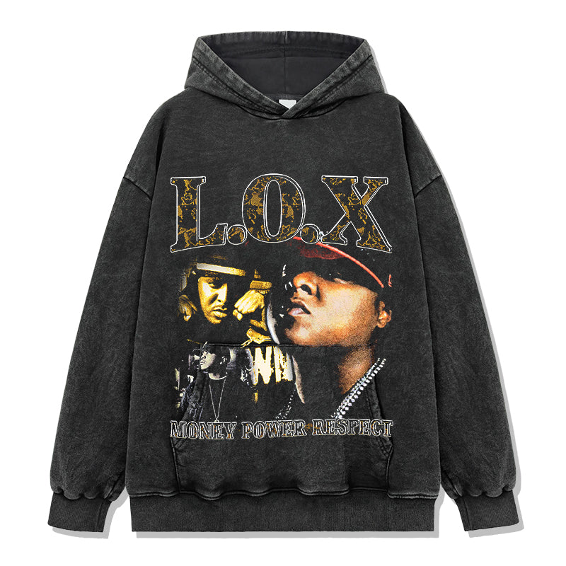 Money, Power & Respect By The Lox Hoodie - view 2