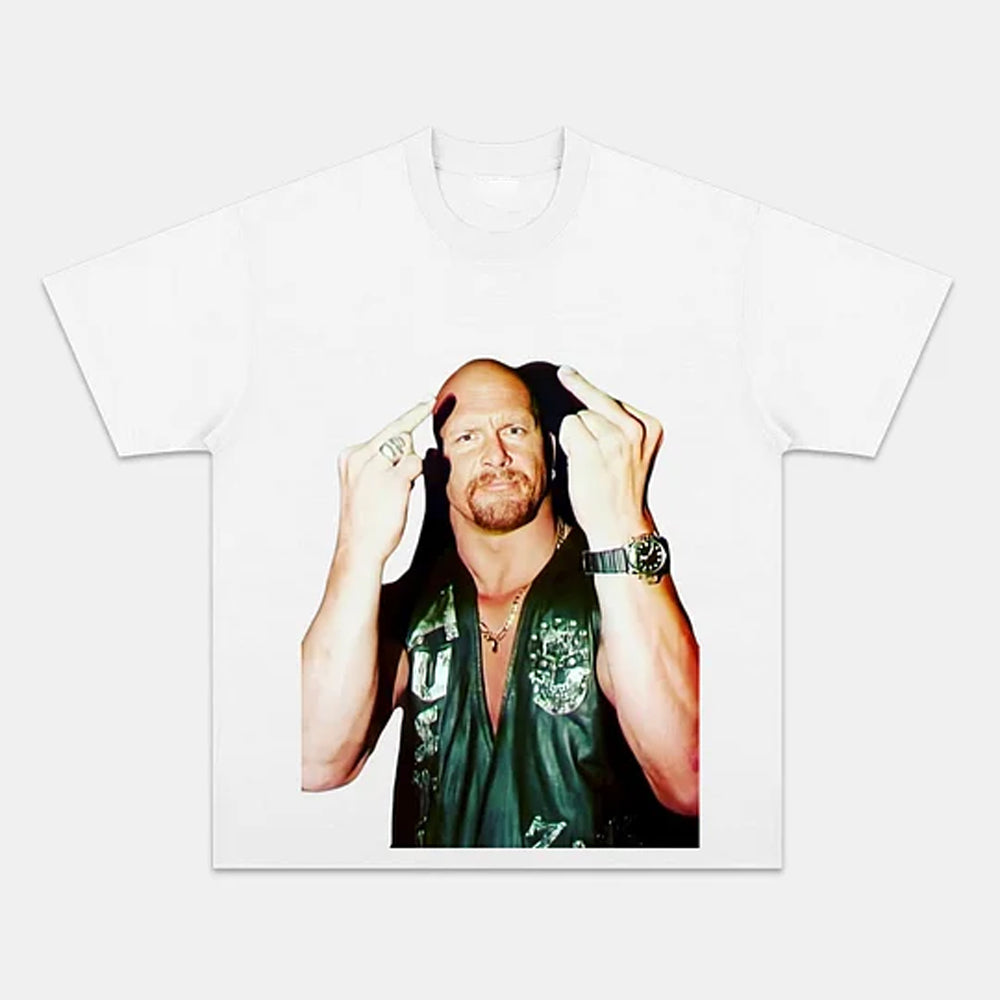 Stone Cold Steve Austin Graphic Tee Legendary Style - view 3