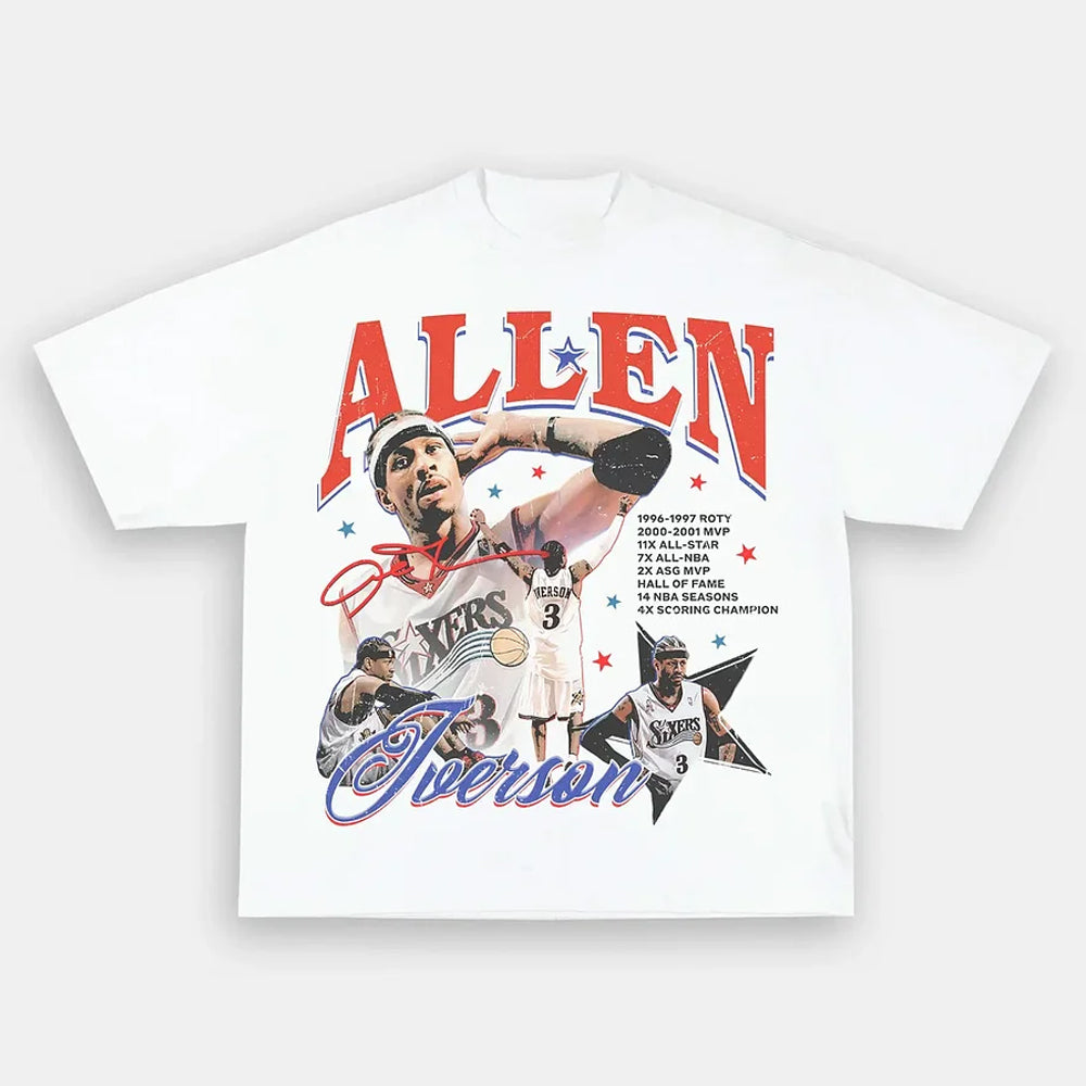Allen Iverson Vintage Star Tee - view 2