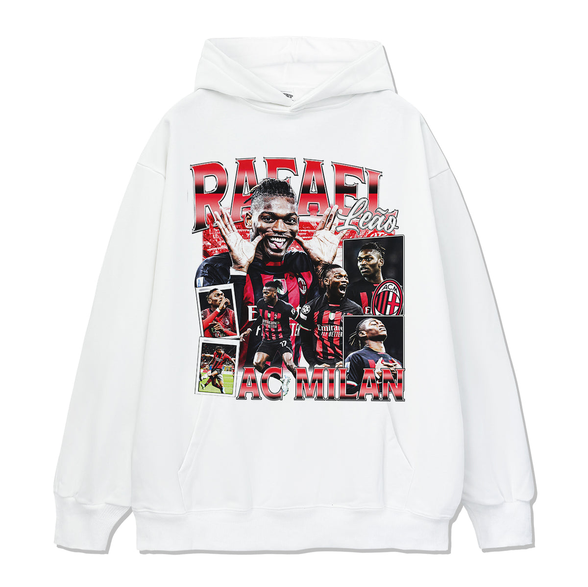 Ac Milan By Rafael Leão Hoodie - view 2