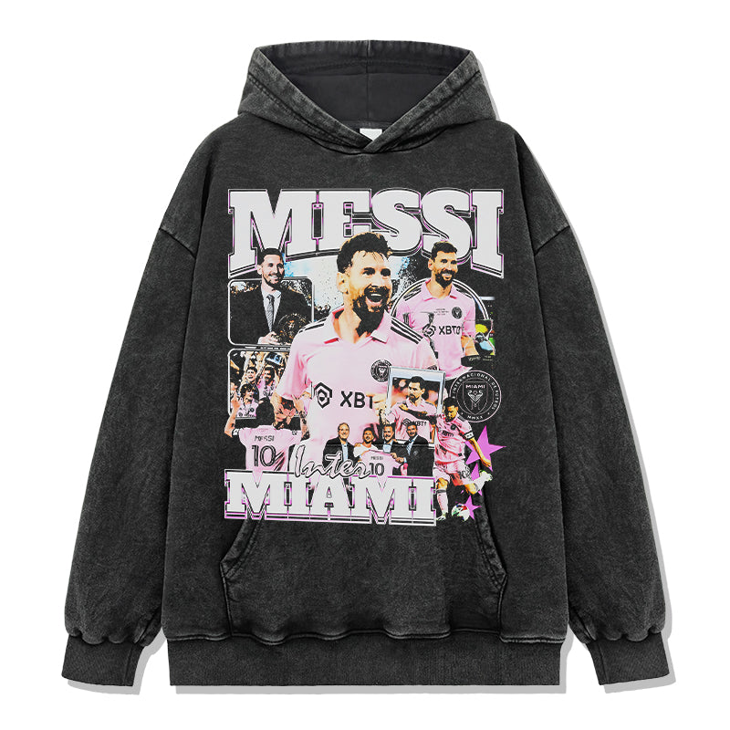 Inter Miami By Messi Hoodie - view 3