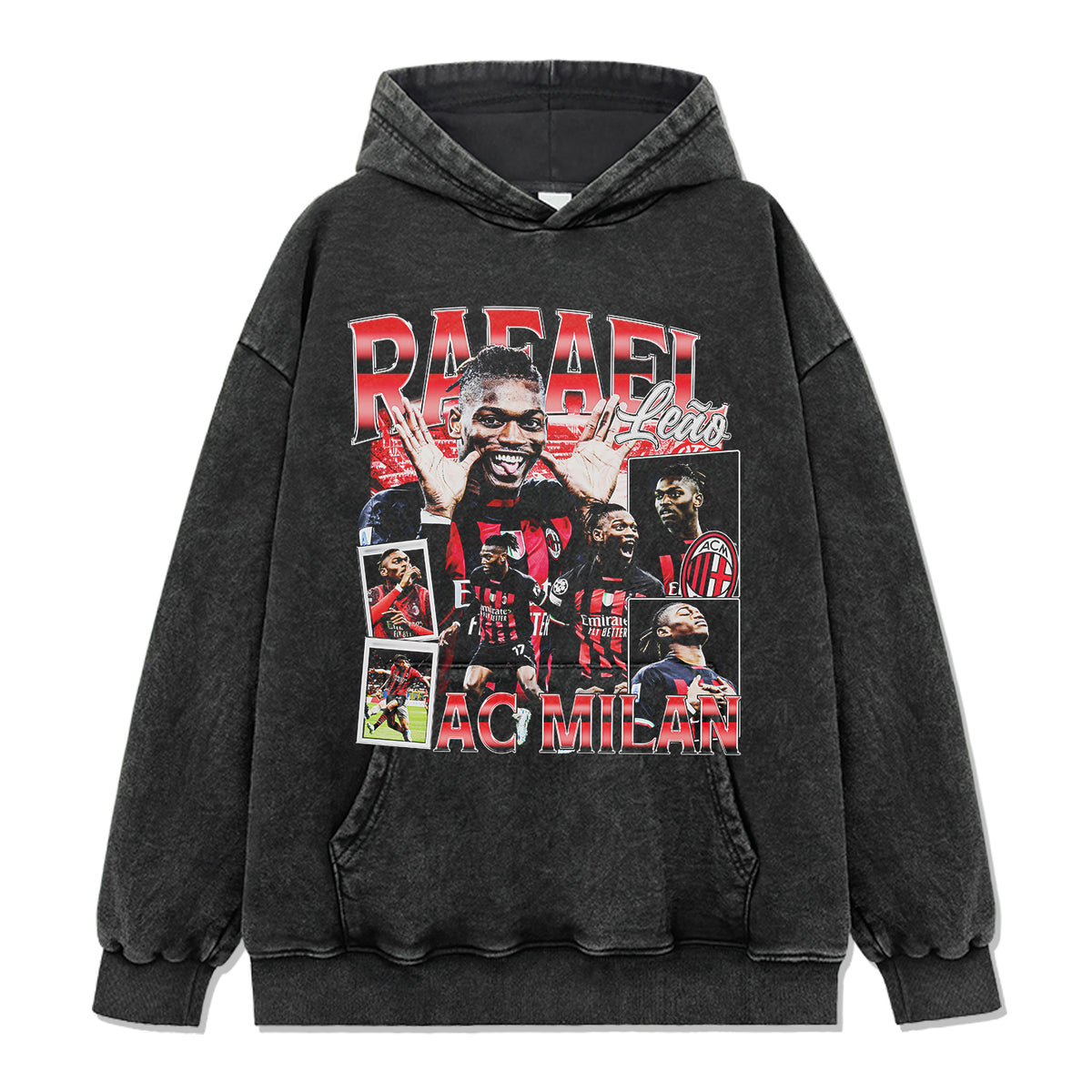 Ac Milan By Rafael Leão Hoodie - view 3