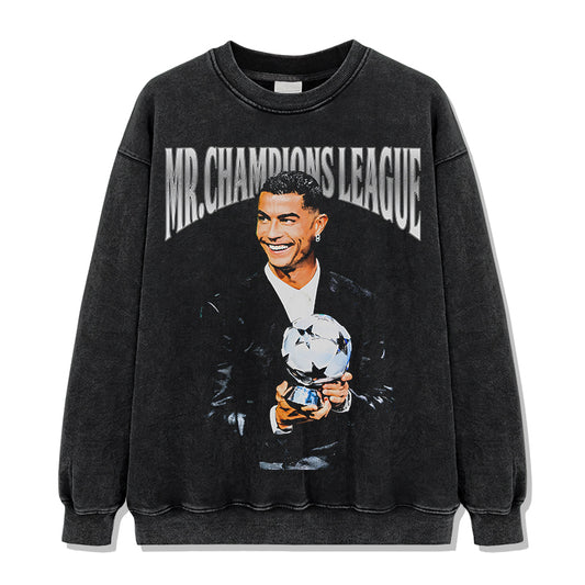 Mr. Champions League By Cristiano Ronaldo Sweatshirt