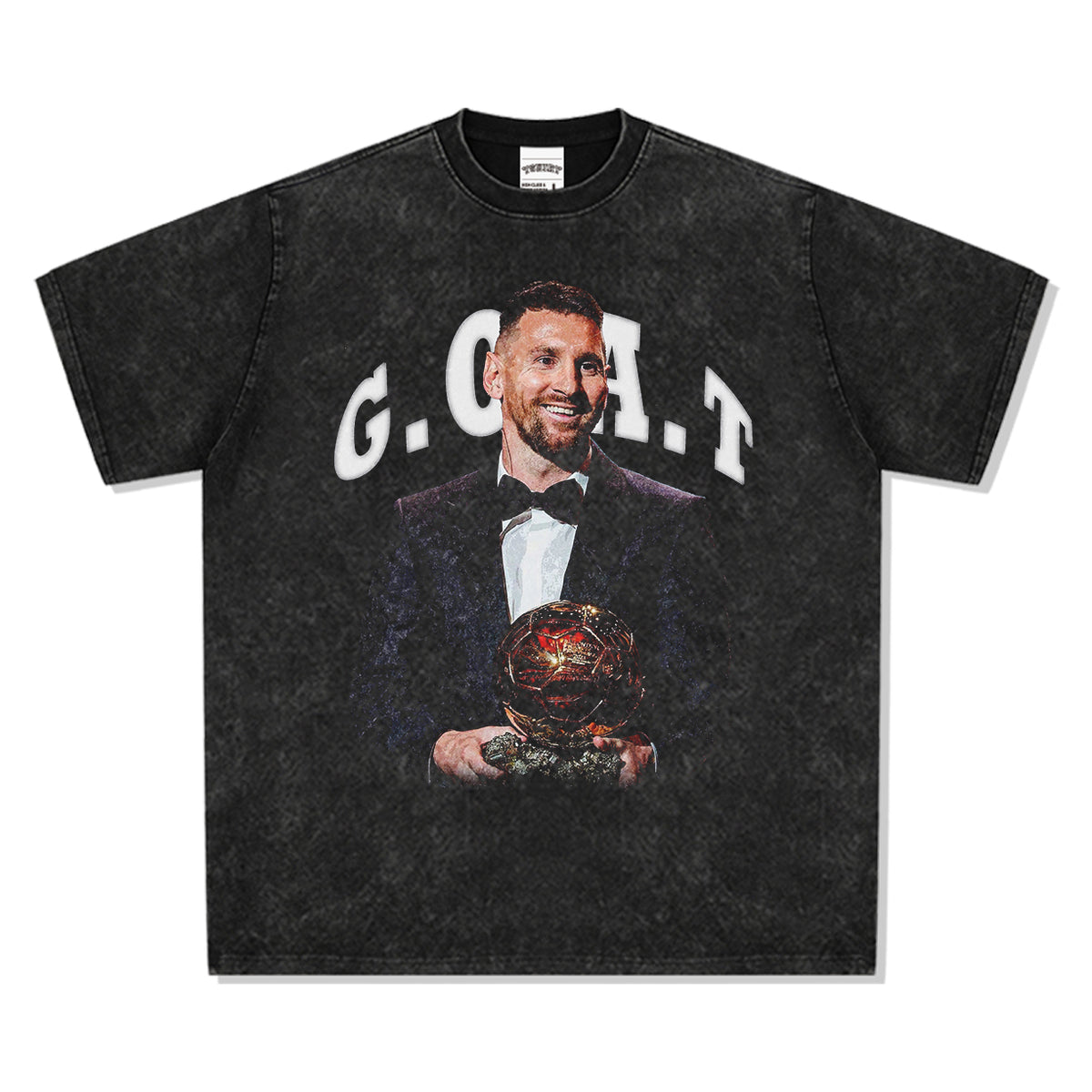 Lionel Messi "GOAT" TEE - view 3