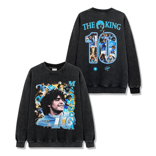 Diego Maradona The King Sweatshirt