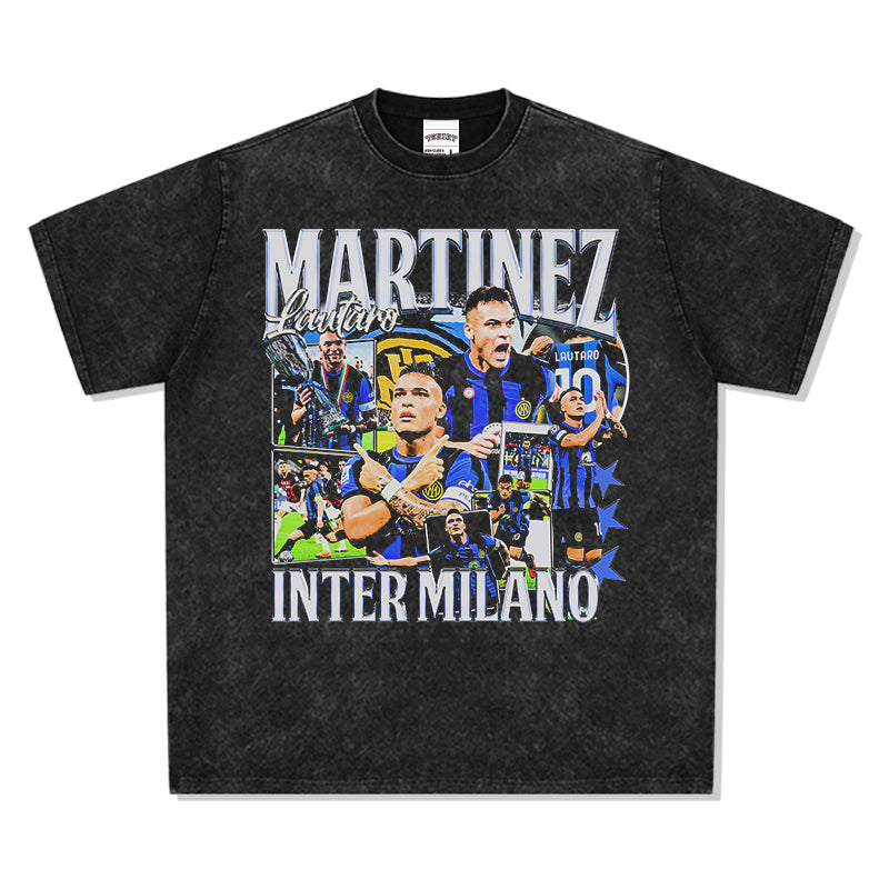 Inter Milano By Lautaro Martinez Tee - view 4