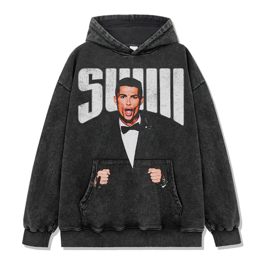 Suiii By Cristiano Ronaldo Hoodie