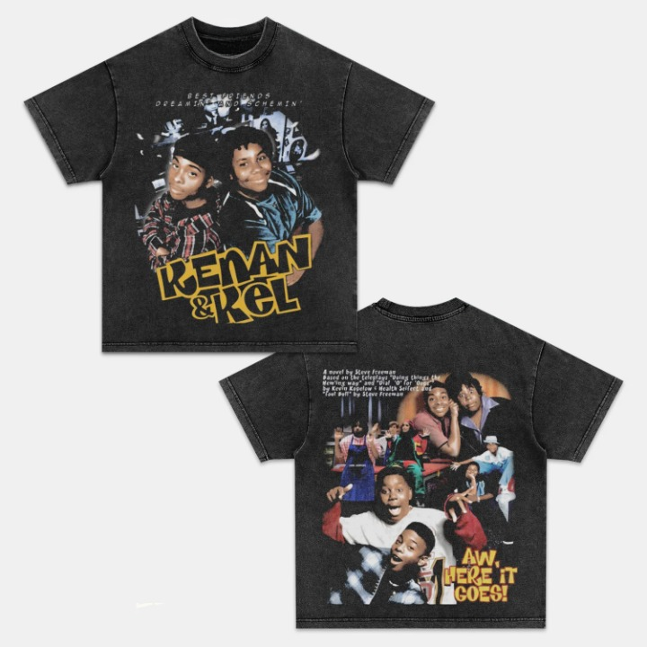 KENAN AND KEL BACK DESIGN TEE - view 2