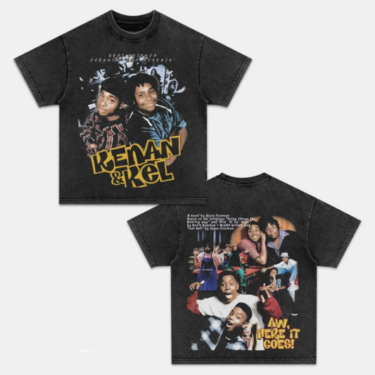 KENAN AND KEL BACK DESIGN TEE