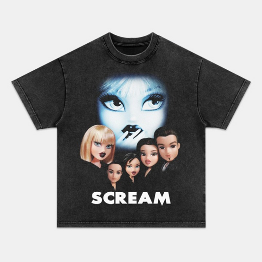 SCREAM & BARBIE TEE
