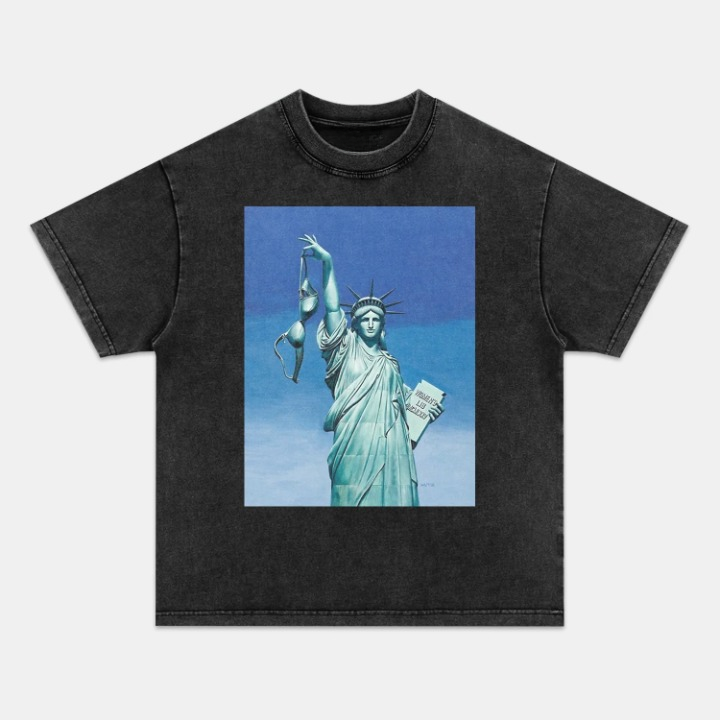 SEXY STATUE OF LIBERTY V2 TEE - view 4
