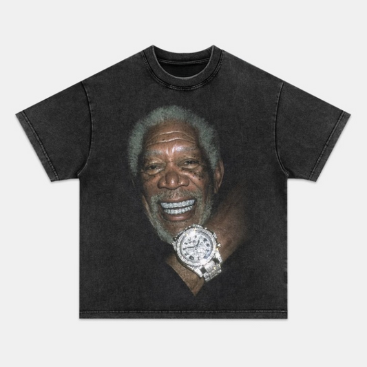 STREET STYLE & MORGAN FREEMAN TEE
