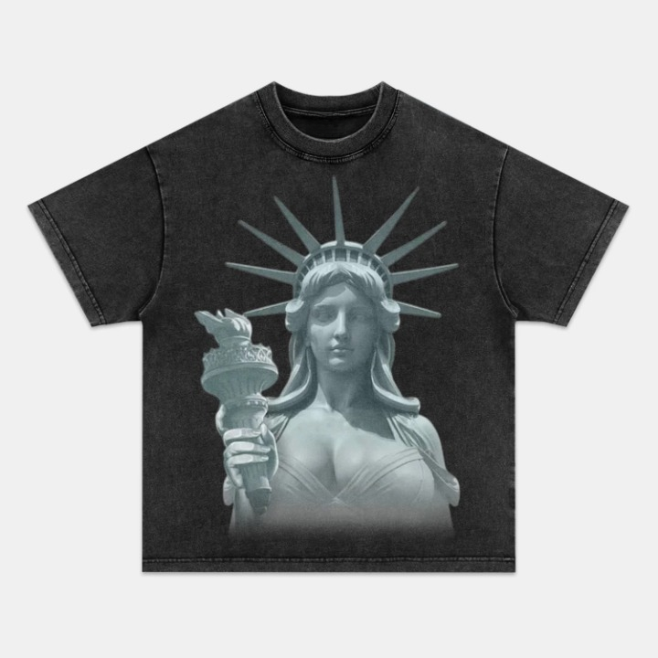 SEXY STATUE OF LIBERTY V2 TEE (Copy) - view 2