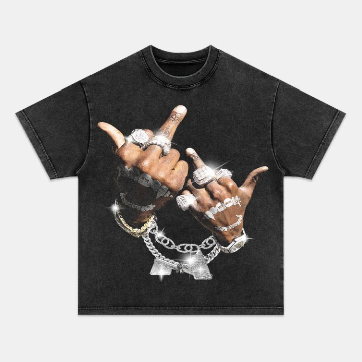 STREET & MIDDLE FINGER TEE - view 2