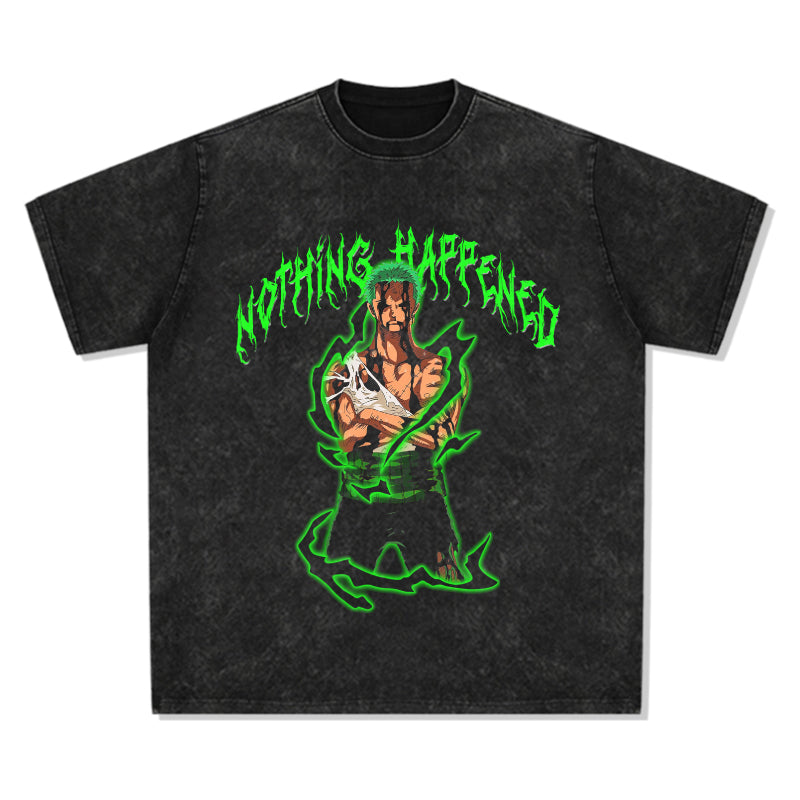 Nothing Happened-Zoro"Anime"TEE - view 3