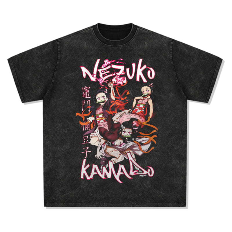 Nezuko Kamado Demon Slayer "Anime" TEE - view 2
