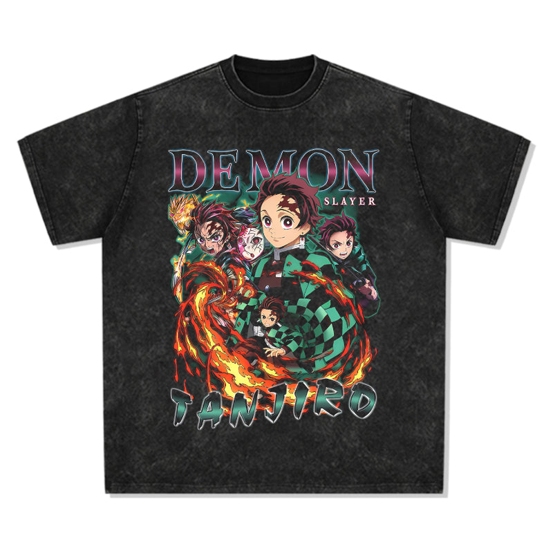 Tanjiro Kamado Demon Slayer "Anime" TEE - view 2