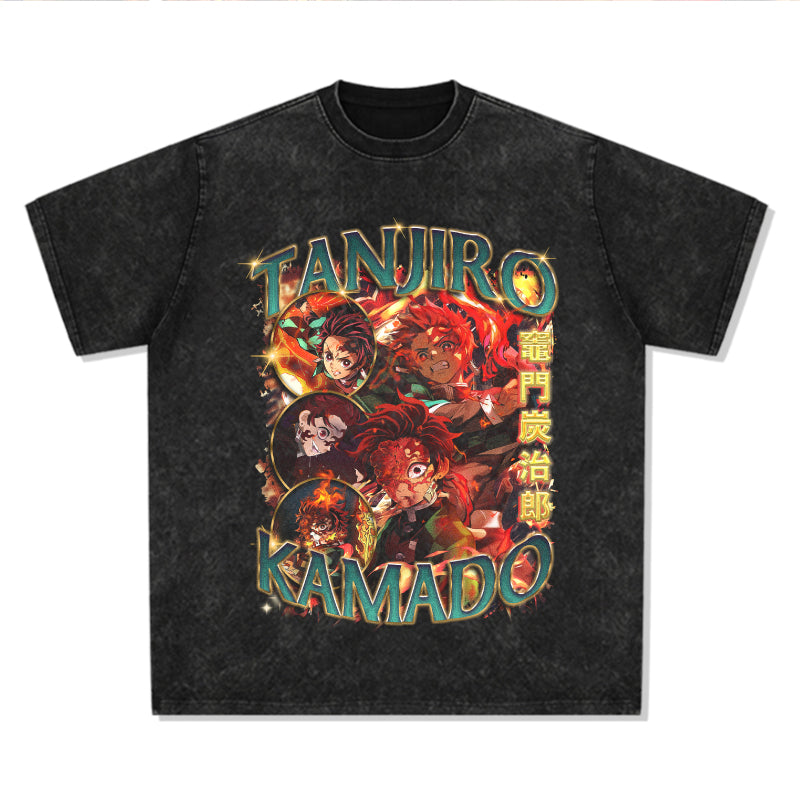 Tanjiro Kamado Demon Slayer "Anime" TEE - view 3