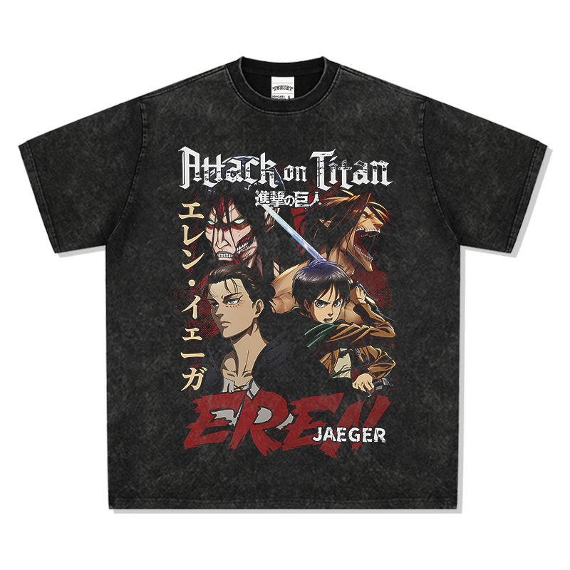 Attack on Titan Eren Jaeger  "Anime" TEE - view 2