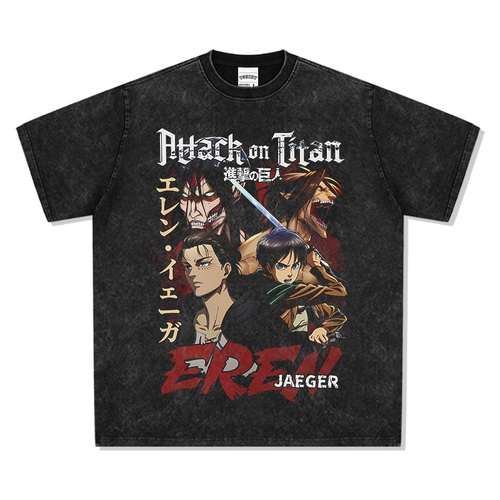 Attack on Titan Eren Jaeger  "Anime" TEE - view 2