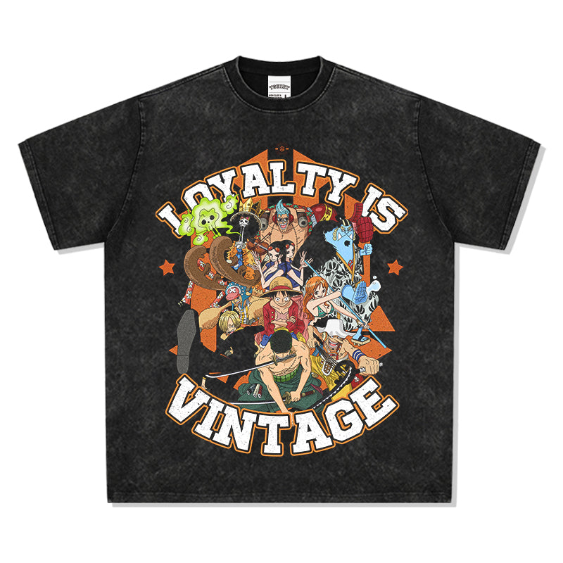 Loyalty s Vintage One Piece "Anime" TEE - view 3