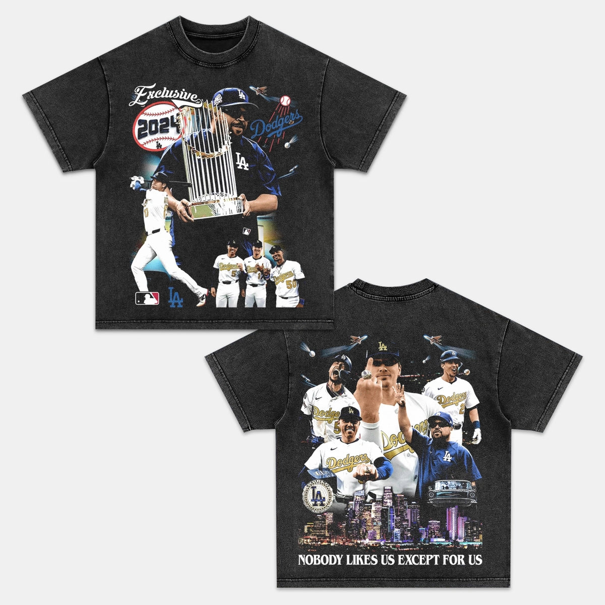 Dodgers Back Design TEE - view 2