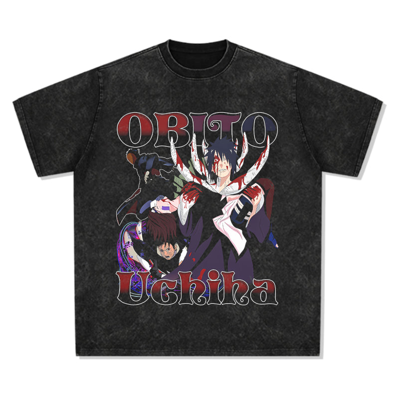 Obito Uchiha Naruto "Anime' TEE - view 2