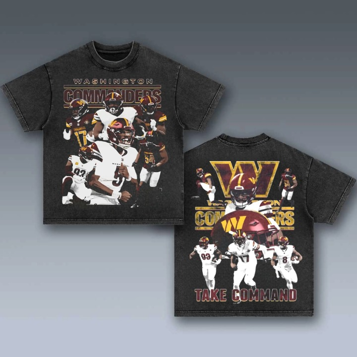 Washington Commanders Back Design TEE - view 2