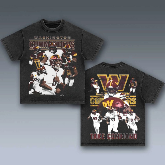 Washington Commanders Back Design TEE