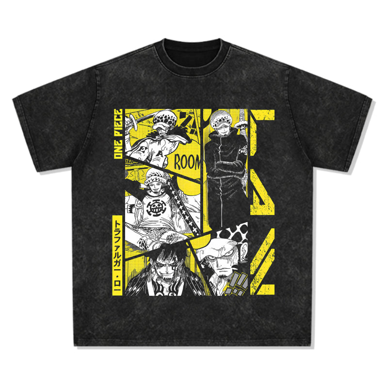 Trafalgar D. Water Law One Piece "Anime" TEE - view 2