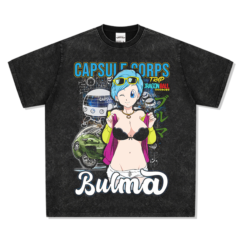 Bulma Dragon Ball "Anime" TEE - view 3