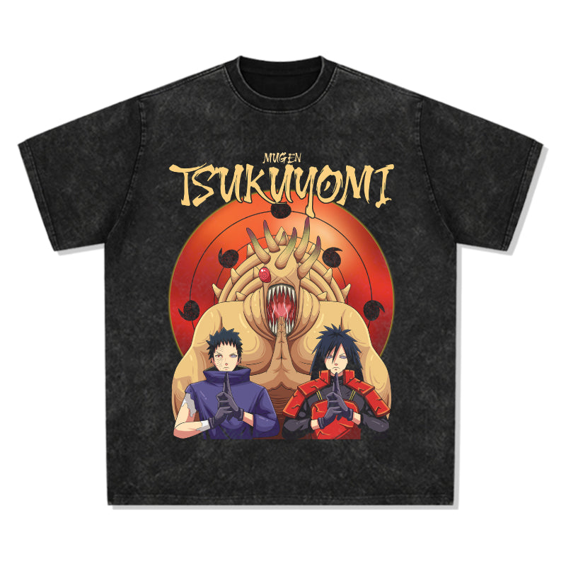 Mugen Tsukuyomi Obito and Madara "Anime" TEE - view 3