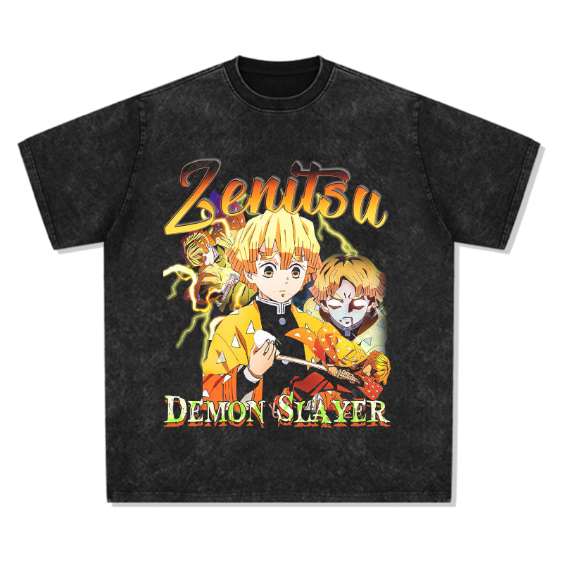 Zenitsu Agatsuma Demon Slayer "Anime" TEE - view 2