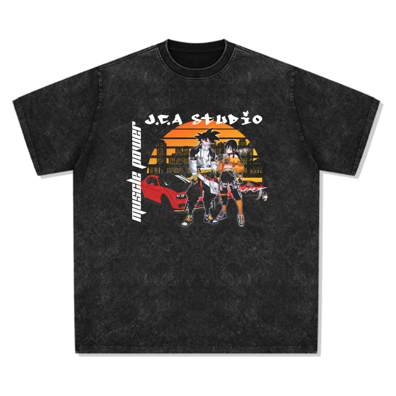 Dragon Ball Z Muscle Power J.C.A Studio "Anime" TEE - view 2