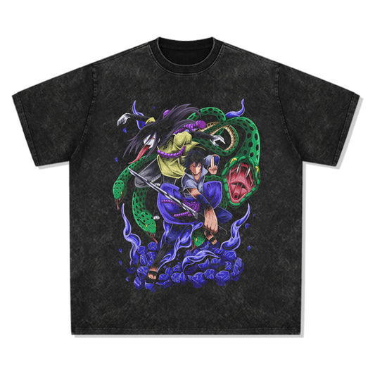 Orochimaru and Sasuke "Anime "TEE
