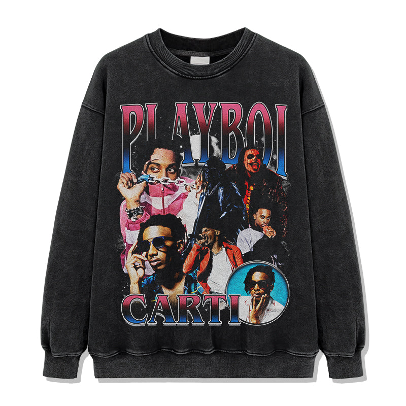 Jordan Terrell Carter By Playboi Carti Sweatshirt - view 2