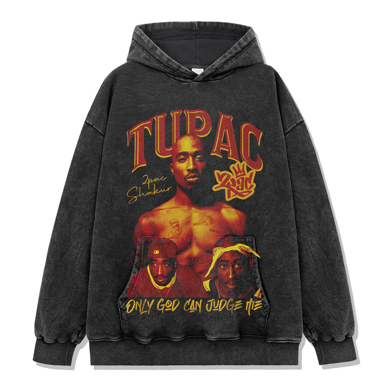 Only God Can Judge Me  By Tupac Shakur Hoodie - view 2