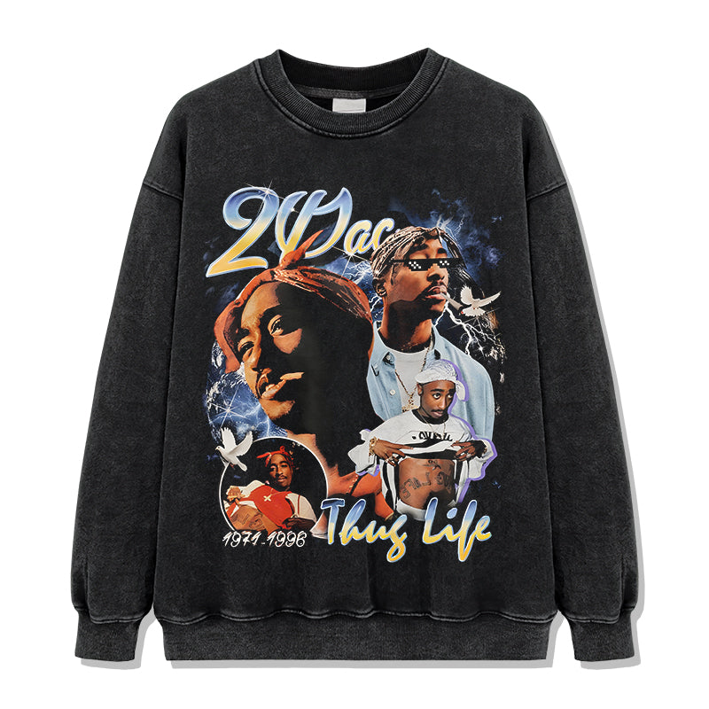 This Life By Tupac Shakur Sweatshirt - view 2