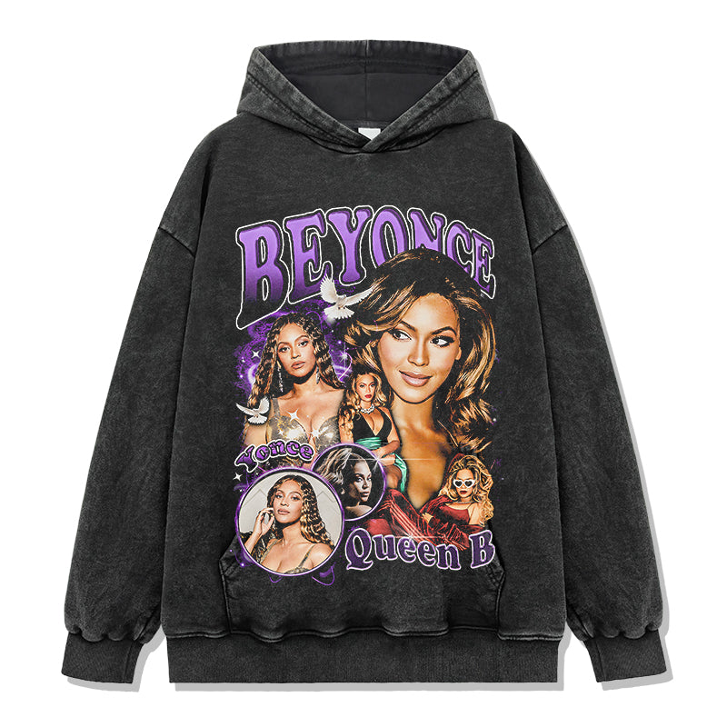 Queen B By Beyonce Hoodie - view 2