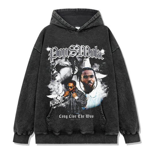 long live the woo By Pop Smoke HOODIE