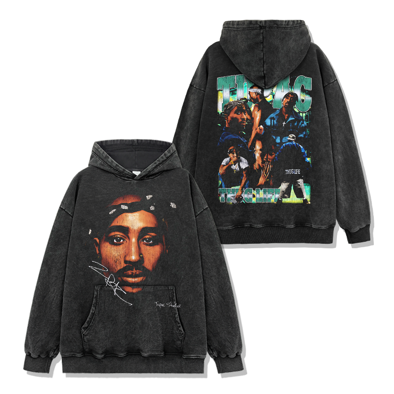 Tupac Shakur Signature HOODIE - view 2