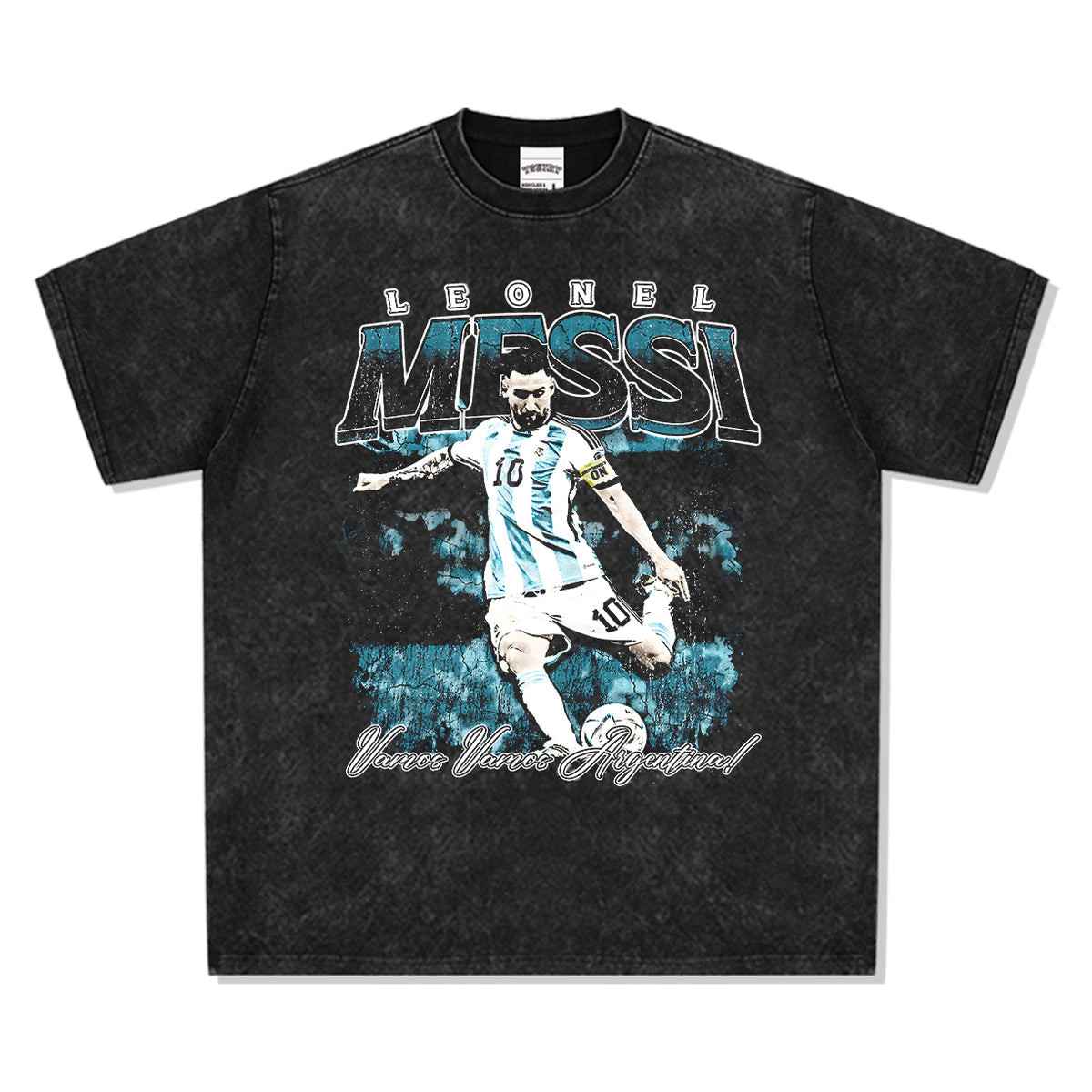 Lionel Messi "Vamos Vamos Argentina"TEE - view 3