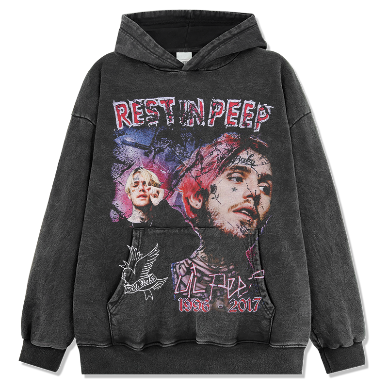 Rest in Peep by Lil Peep Hoodie - view 2