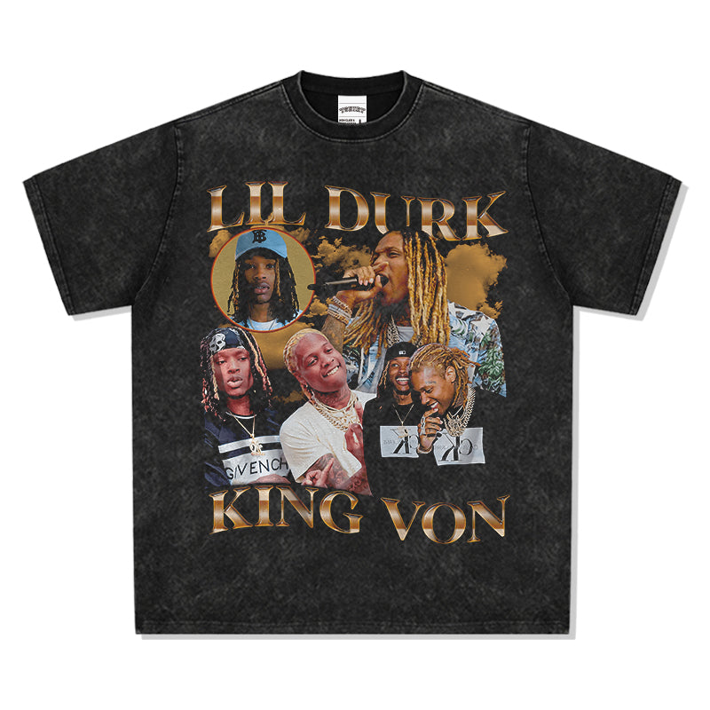 Lil Durk King Von TEE - view 3
