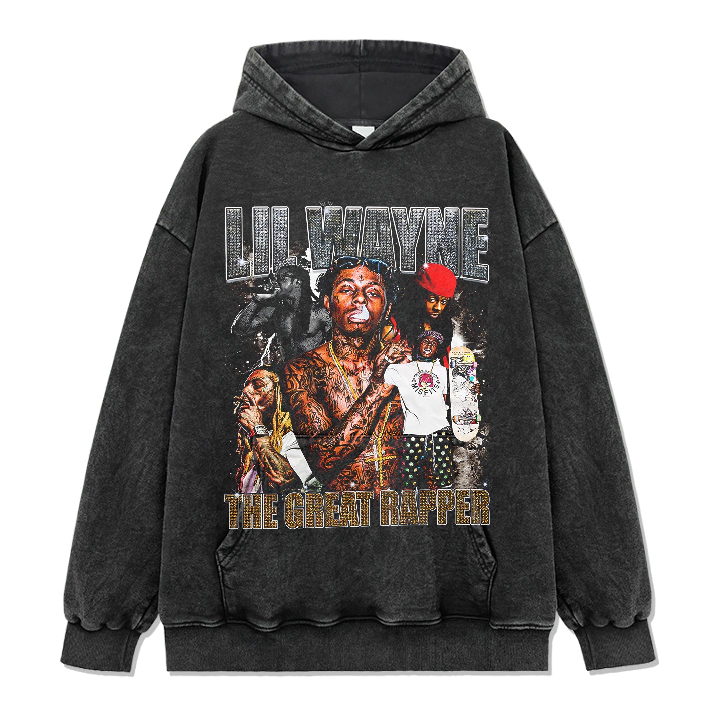 The Great Rapper By Lil Wayne Hoodie - view 2