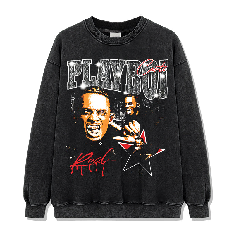 Red by Playboi Sweatshirt - view 2