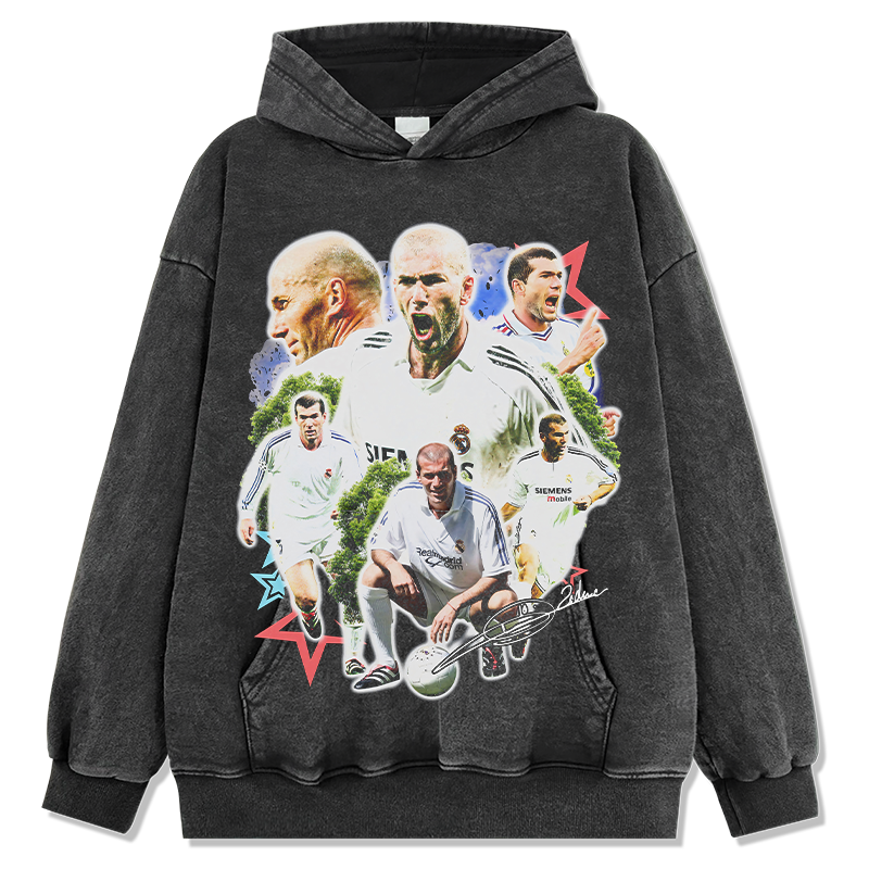 Zinedine Zidane "Signature"Hoodie - view 2