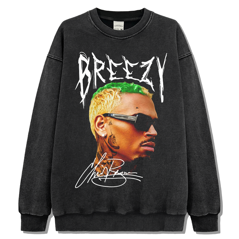 Breezy Chris Brown Signature Sweatshirt - view 2