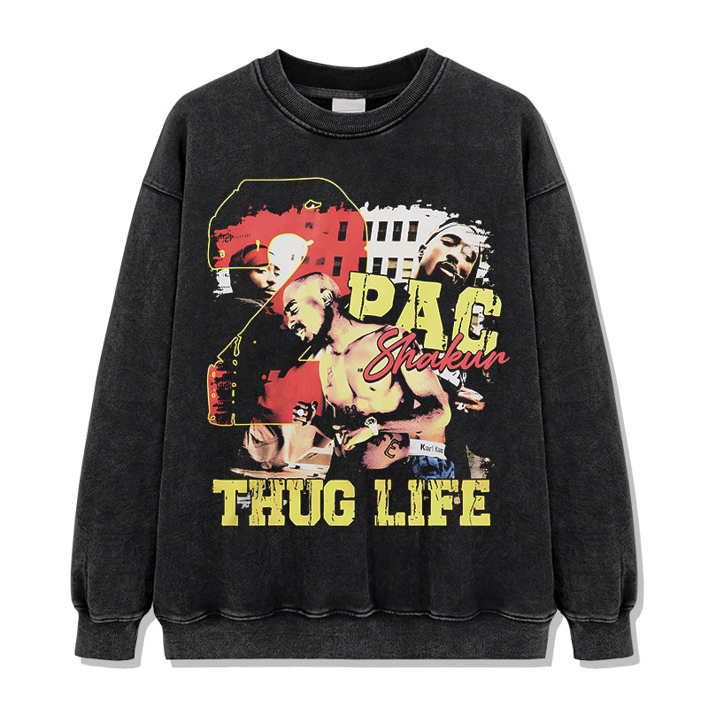 Thug Life By Tupac Shakur Sweatshirt - view 2