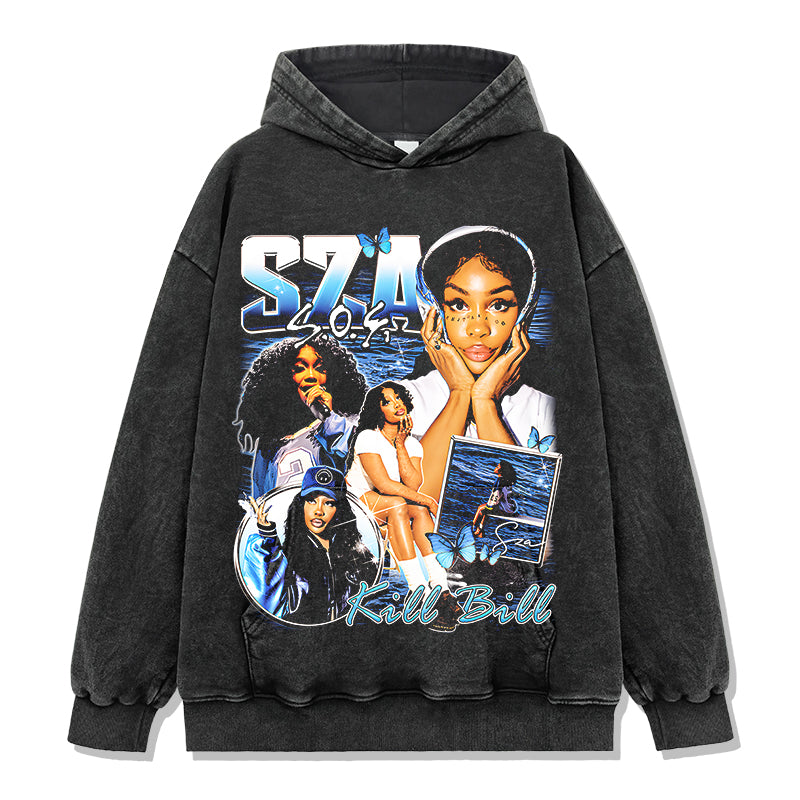 kill bill By ZSA Hoodie - view 2